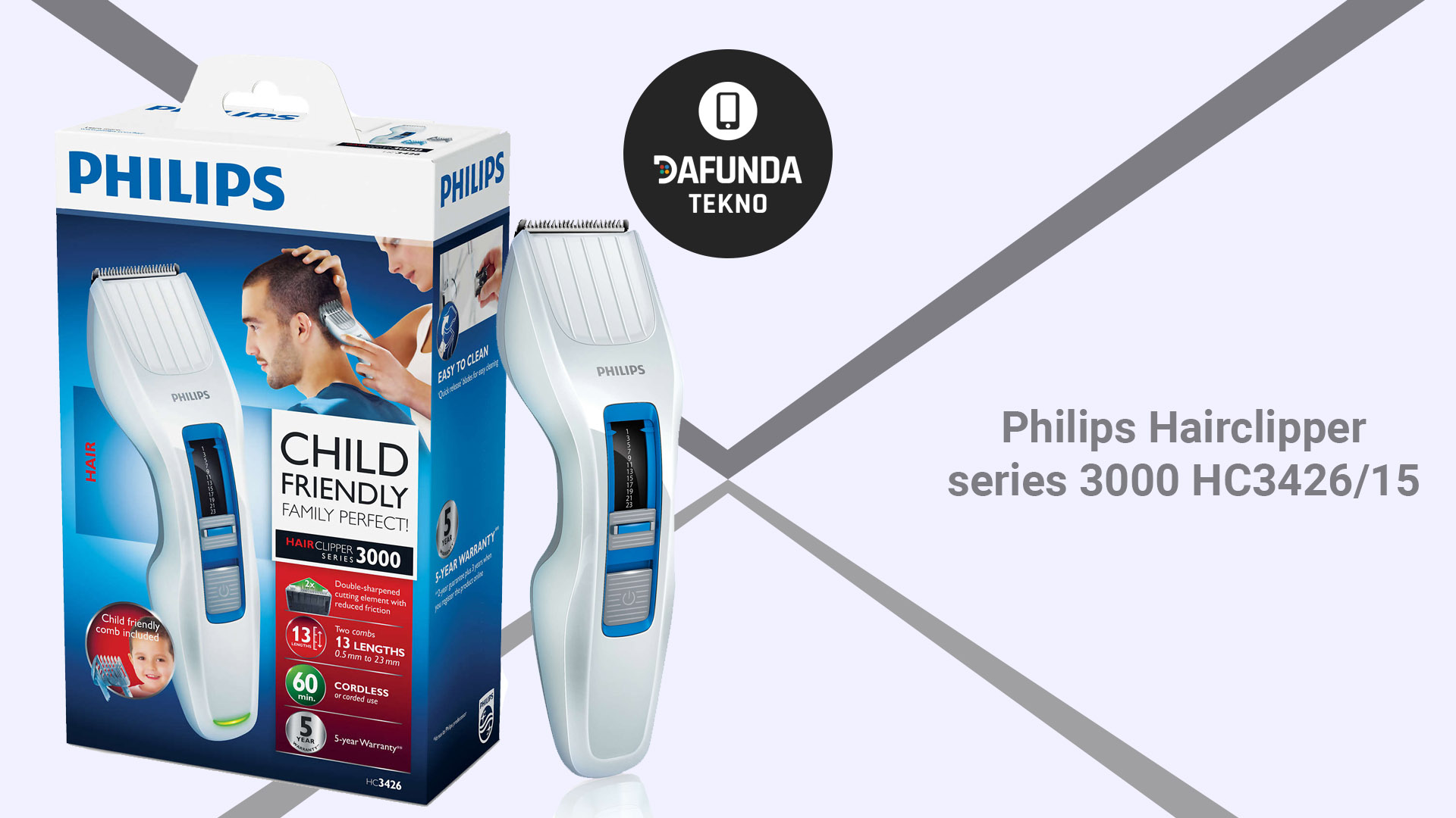 Alat Cukur Rambut Terbaik Philips Hairclipper Series 3000