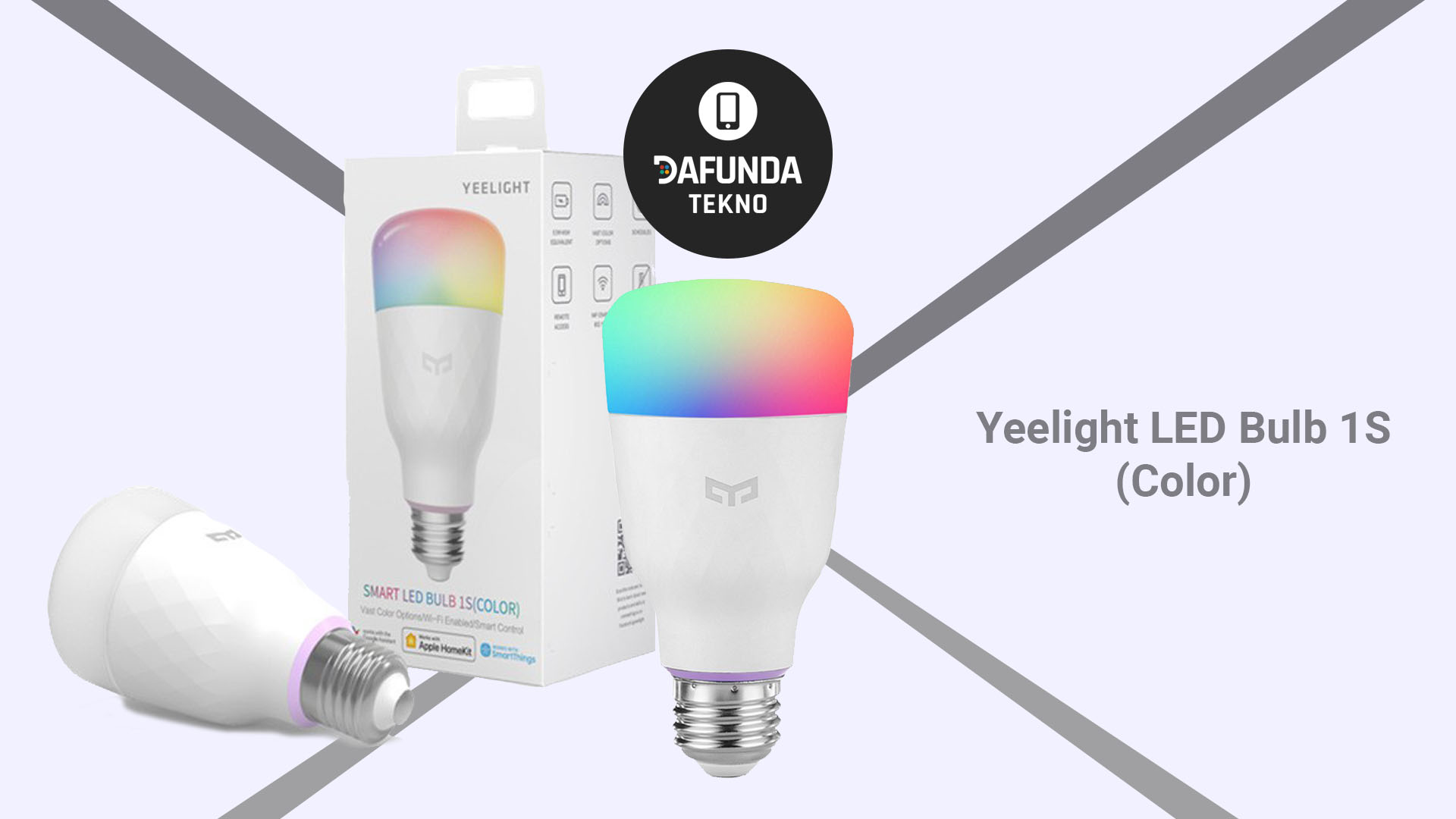 lampu pintar terbaik Yeelight Led Bulb 1s Color