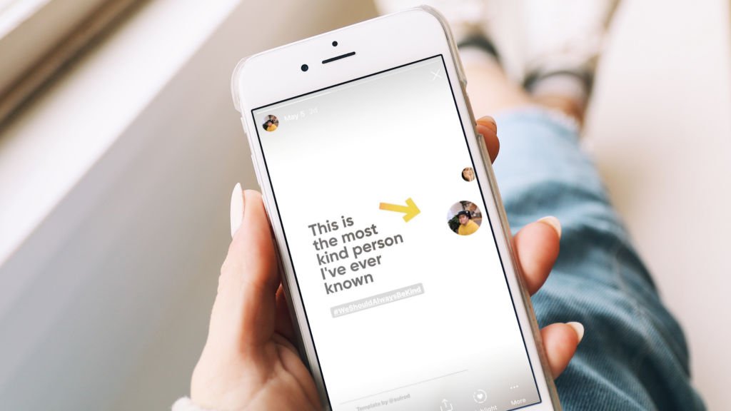 Cara Membuat Instagram Story Kind Person