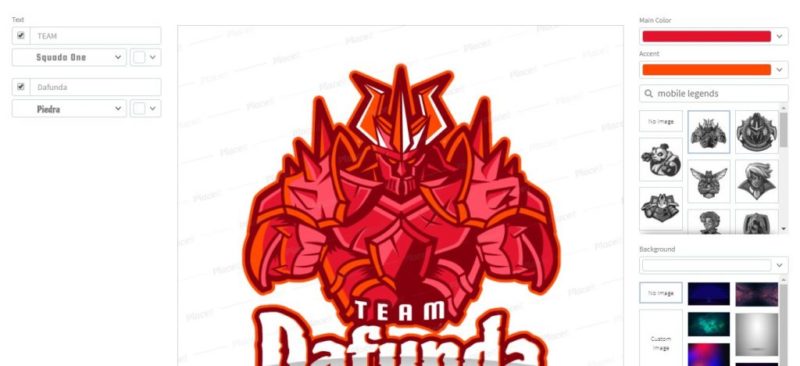 Edit Logo Team Mobile Legends