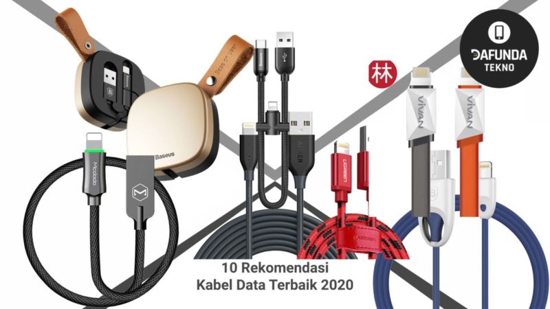 10 Rekomendasi Kabel Data Terbaik 2020