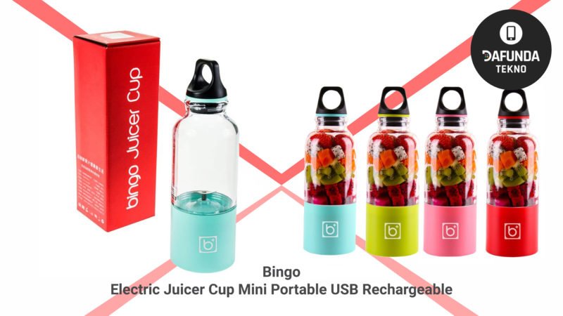 Bingo Electric Juicer Cup Mini Portable Usb Rechargeable