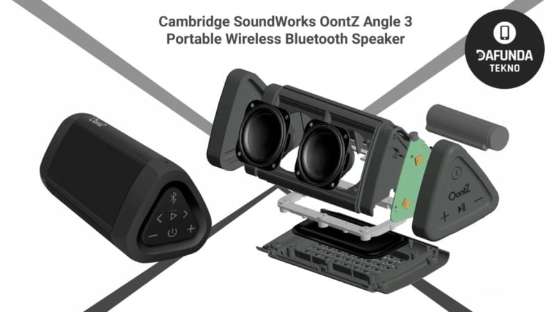 Cambridge Soundworks Oontz Angle 3 Portable Wireless Bluetooth Speaker