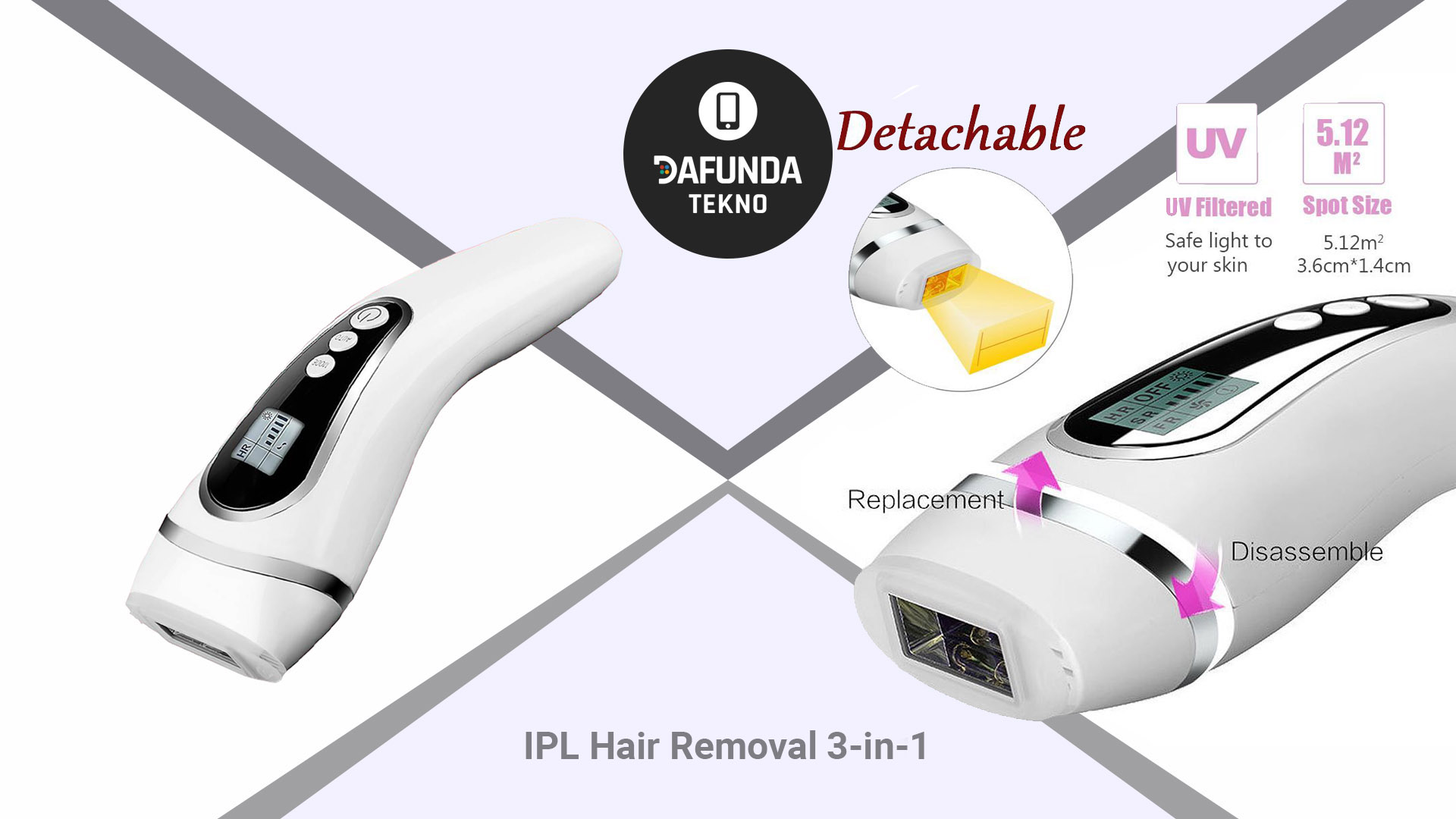 Ipl Hair Removal 3 In 1