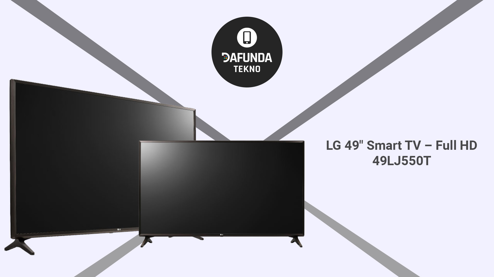 smart TV 4K terbaik Lg 49″ Smart Tv – Full Hd 49lj550t