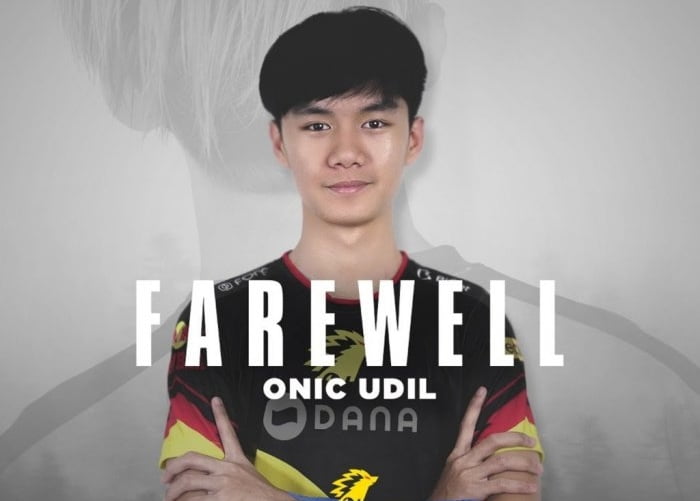 Perjalan Berakhir, Onic Esports Resmi Umumkan Perpisahan Dengan Udil