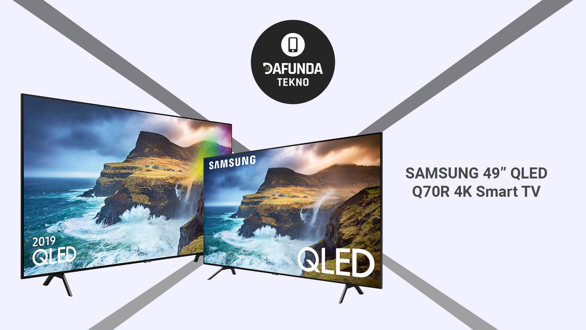 Samsung 49” Qled Q70r 4k Smart Tv