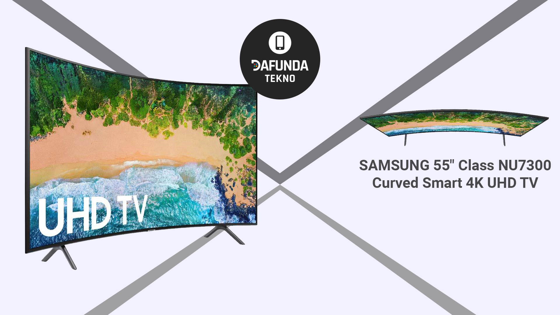 Samsung 55″ Class Nu7300 Curved Smart 4k Uhd Tv