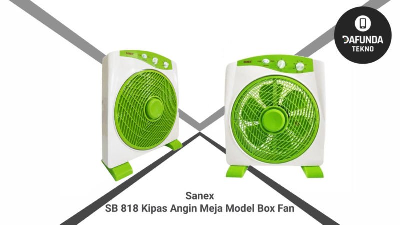Kipas Angin Meja Terbaik Sanex Sb 818 Kipas Angin Meja Model Box Fan