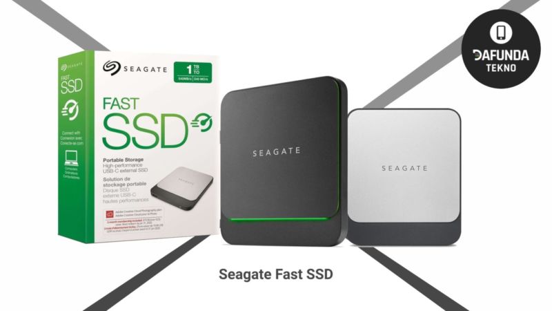 SSD eksternal portable terbaik Seagate Fast Ssd