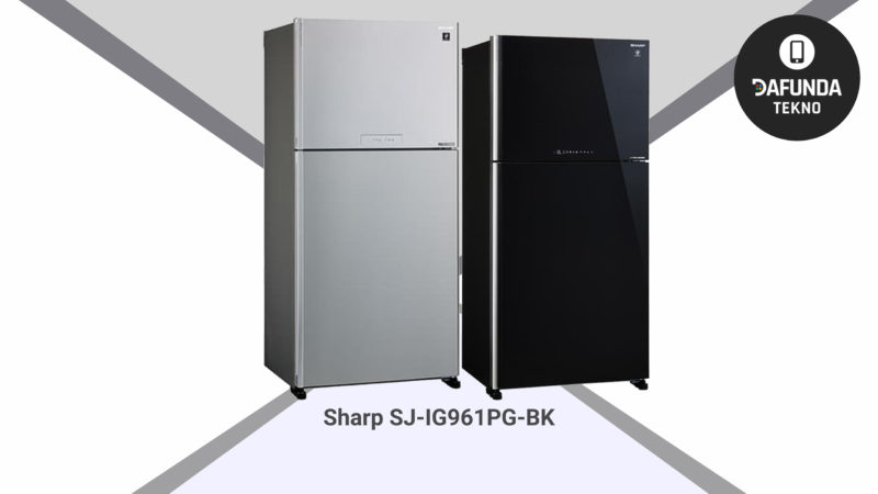 Kulkas 2 pintu terbaik Sharp Sj Ig961pg Bk 1