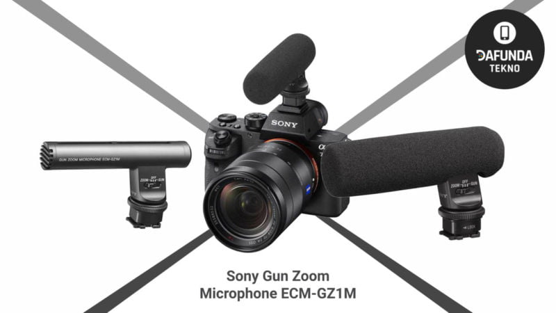 Mic terbaik untuk Kamera DSLR Sony Gun Zoom Microphone Ecm Gz1m