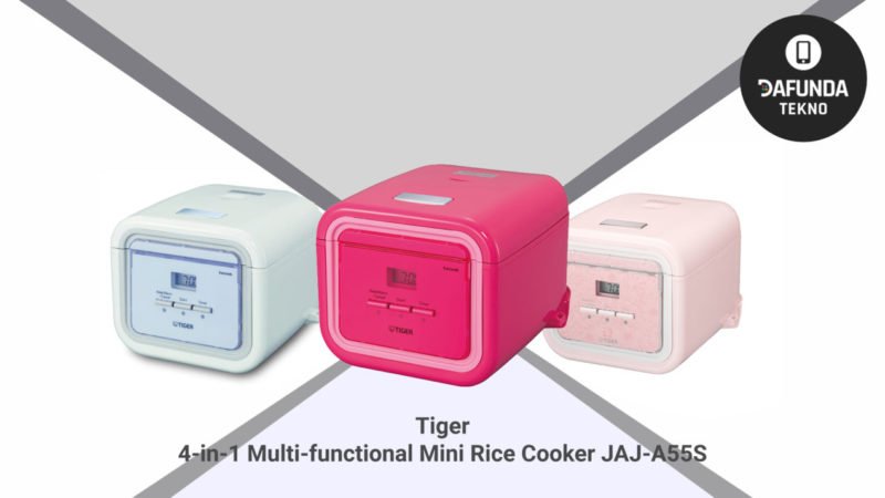Tiger 4 In 1 Multi Functional Mini Rice Cooker Jaj A55s