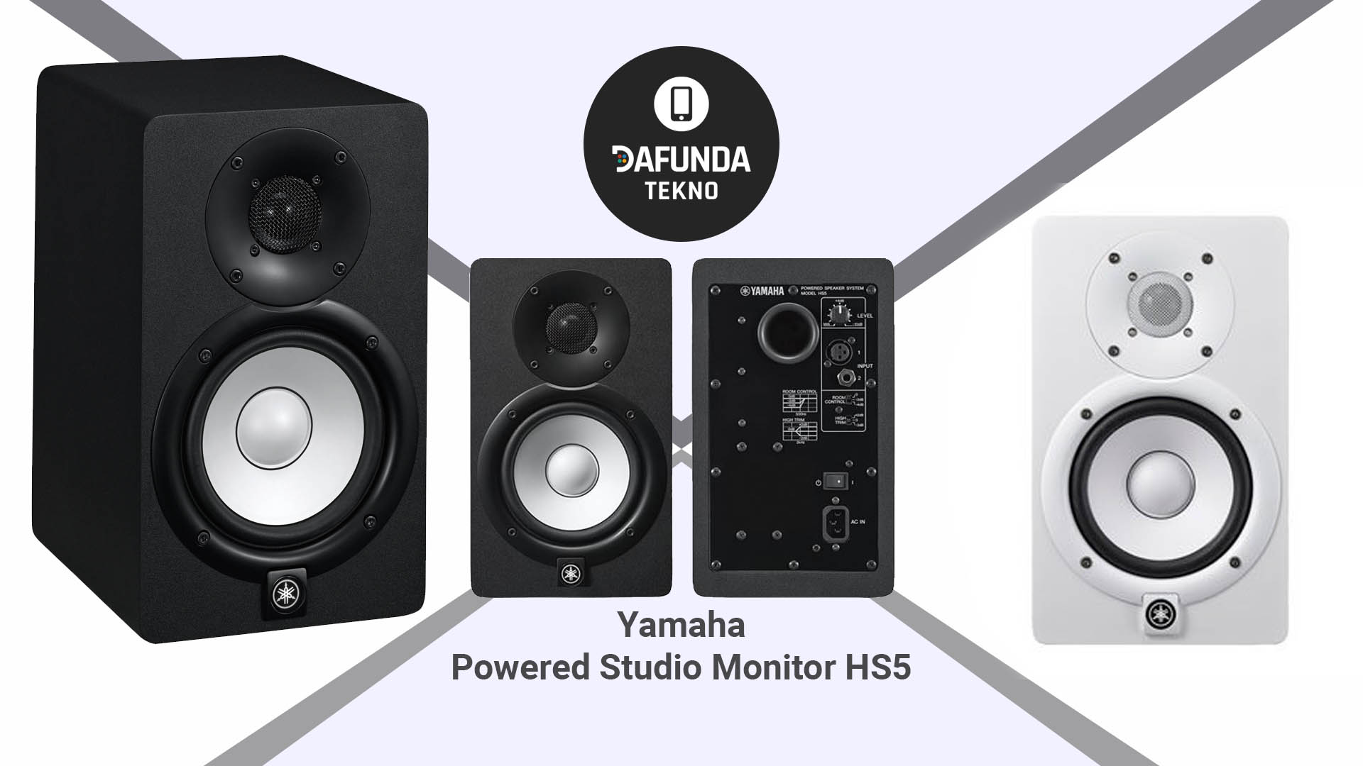 Monitor Speakers terbaik Yamaha Powered Studio Monitor Hs5