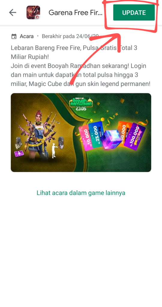 Update Free Fire Rampage