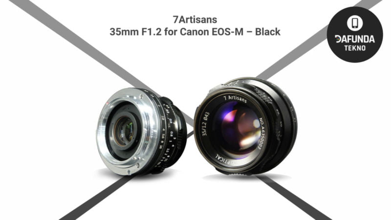 7artisans 35mm F1.2 For Canon Eos M – Black