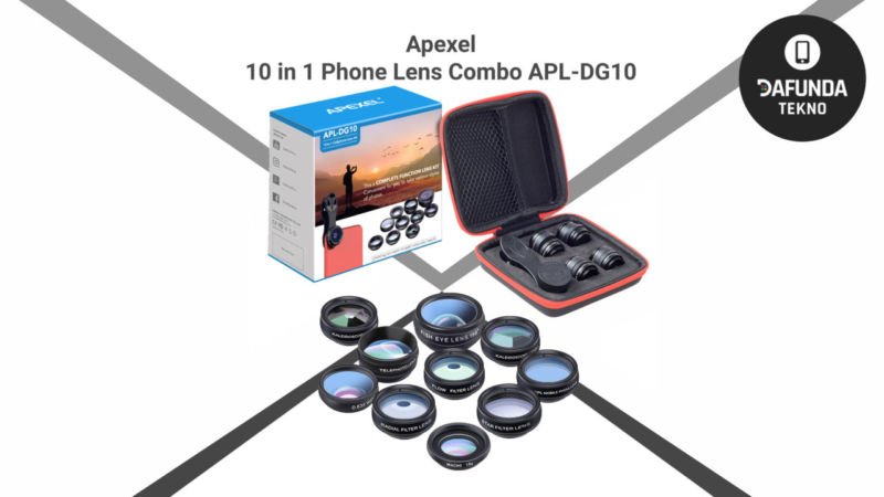 Apexel 10 In 1 Phone Lens Combo Apl Dg10