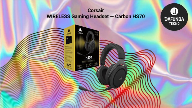 Corsair Wireless Gaming Headset — Carbon Hs70