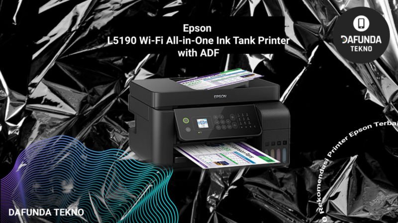 Epson L5190 Wi Fi All In One Ink Tank Printer With Adf