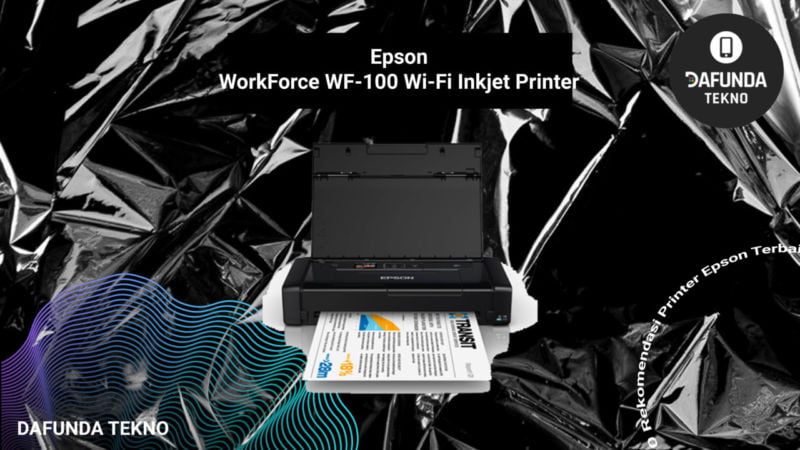 Epson Workforce Wf 100 Wi Fi Inkjet Printer