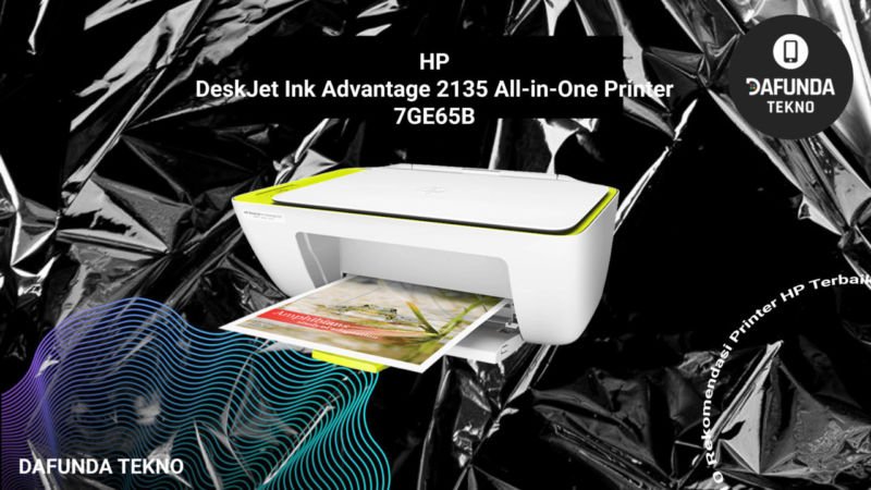 Hp Deskjet Ink Advantage 2135 All In One Printer 7ge65b