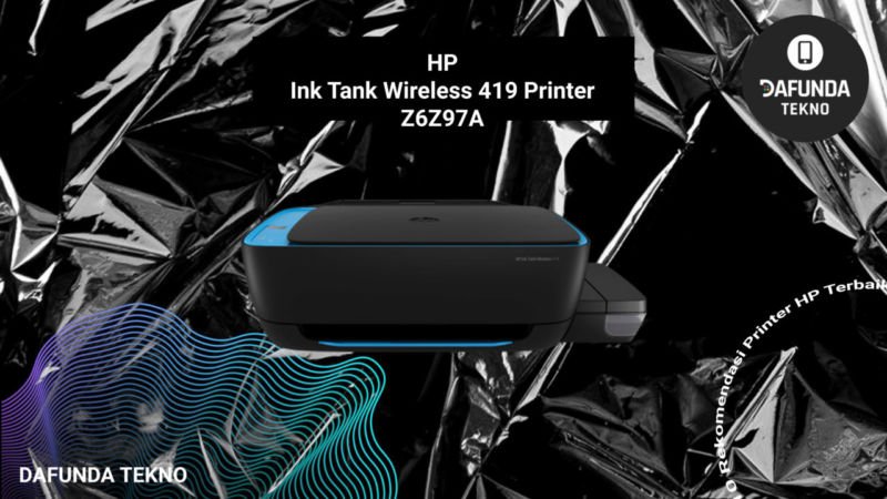 Hp Ink Tank Wireless 419 Printer Z6z97a