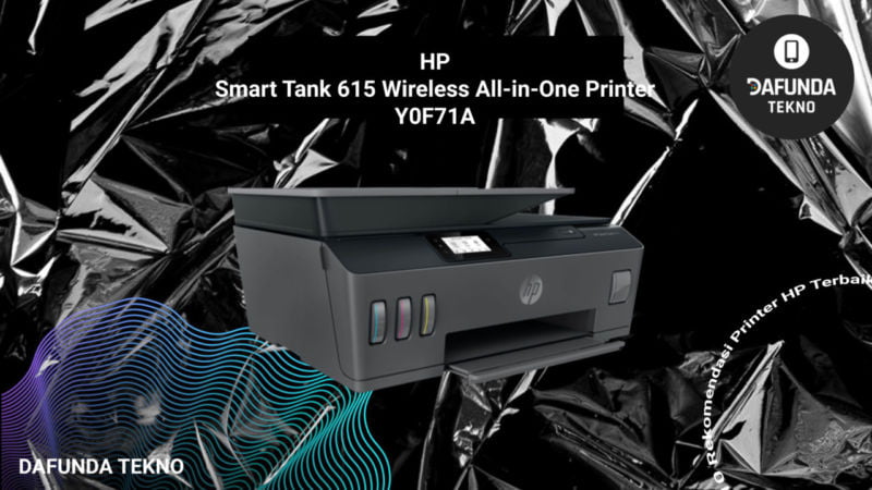 Hp Smart Tank 615 Wireless All In One Printer Y0f71a