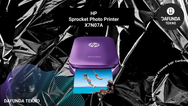 Hp Sprocket Photo Printer X7n07a