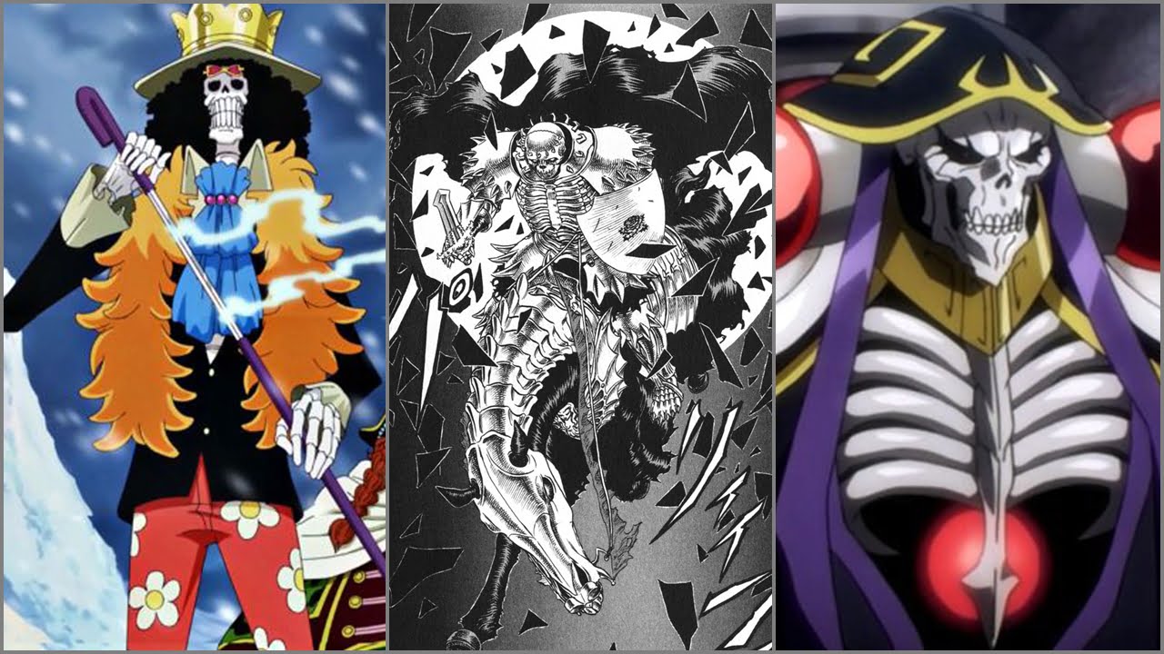 Karakter Skeleton Populer Di Anime