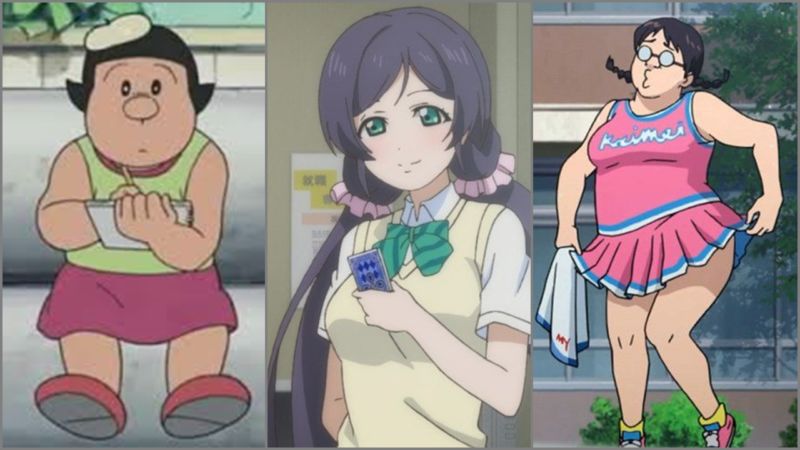 Karakter Wanita Anime Thicc