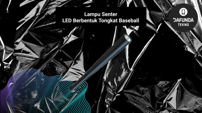 Lampu Senter Led Berbentuk Tongkat Baseball