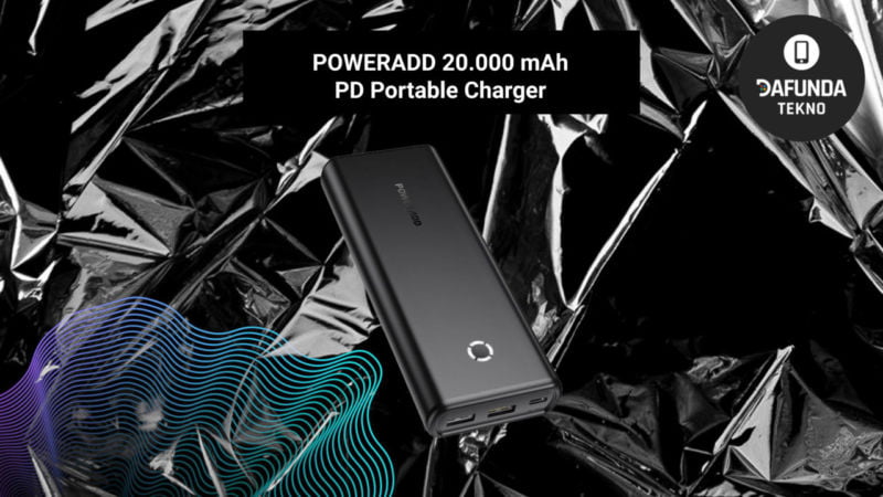 Poweradd 20.000 Mah Pd Portable Charger