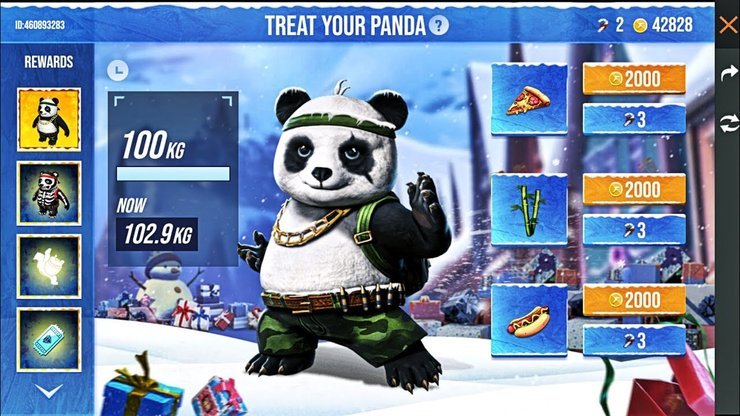 Pet Panda Free Fire