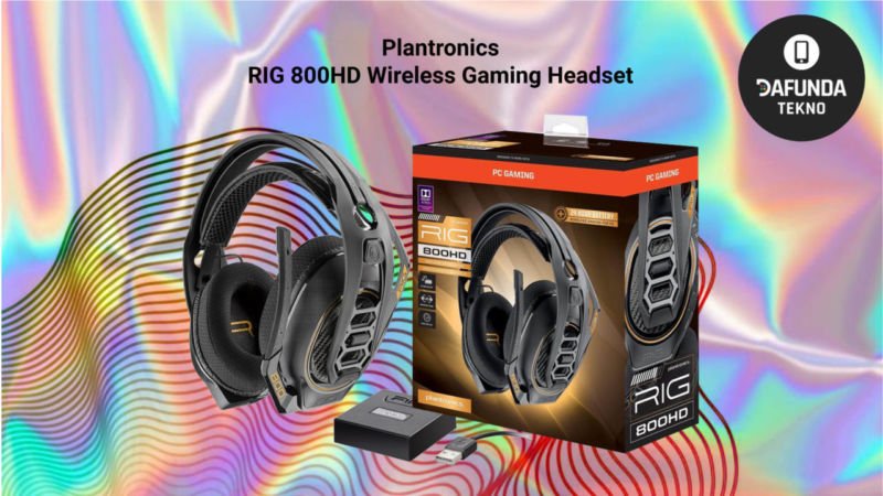 Headset Terbaik untuk PS4 Plantronics Rig 800hd Wireless Gaming Headset