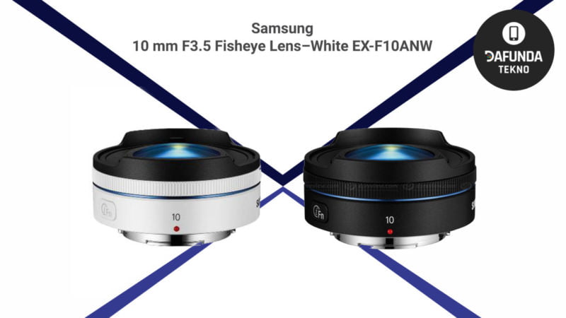 Samsung 10 Mm F3.5 Fisheye Lens – White Ex F10anw
