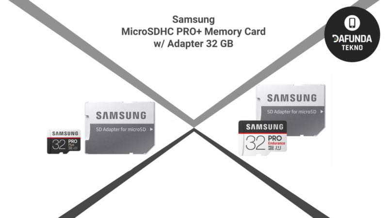 Samsung Microsdhc Pro+ Memory Card W Adapter 32 Gb