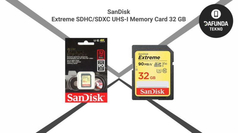 Sandisk Extreme Sdhc Sdxc Uhs I Memory Card 32 Gb