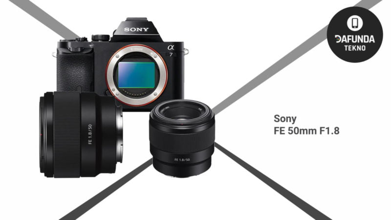 Lensa fix terbaik Sony Fe 50mm F1.8