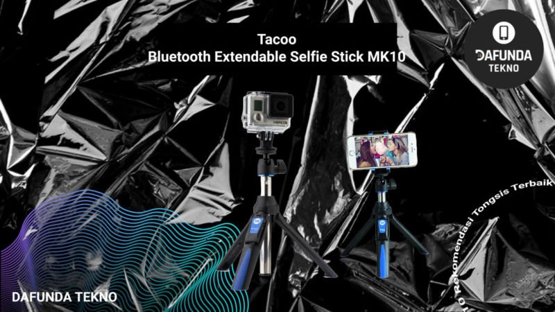 Tacoo Bluetooth Extendable Selfie Stick Mk10