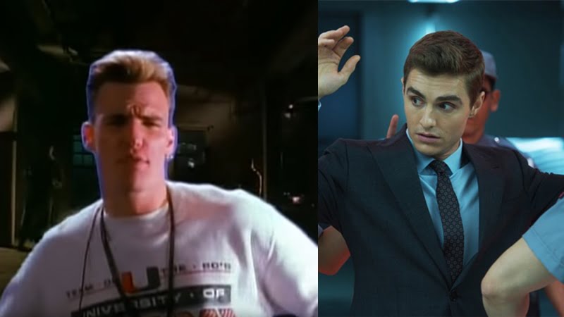 Cropped Still Of Vanilla Ice From Ice Ice Baby And Dave Franco From Now You See Me 2