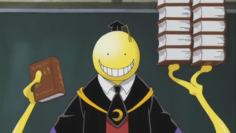 Teacher Koro Sensei's character