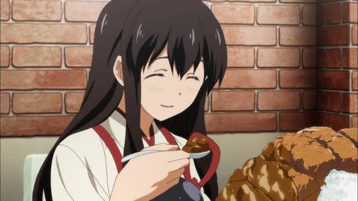 karakter anime hobi makan Akagi