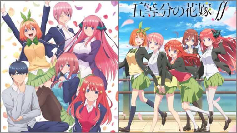 Trailer Dan Visual Anime Go-Toubun no Hanayome ∬ - Dafunda.com