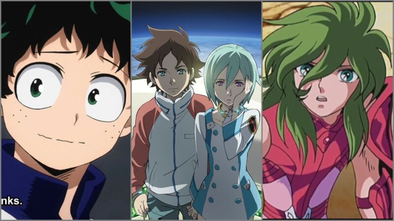 Karakter Anime Berambut Warna Hijau