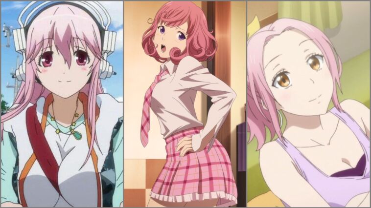 10 Karakter Anime Wanita  Berwarna Rambut Pink Dafunda com