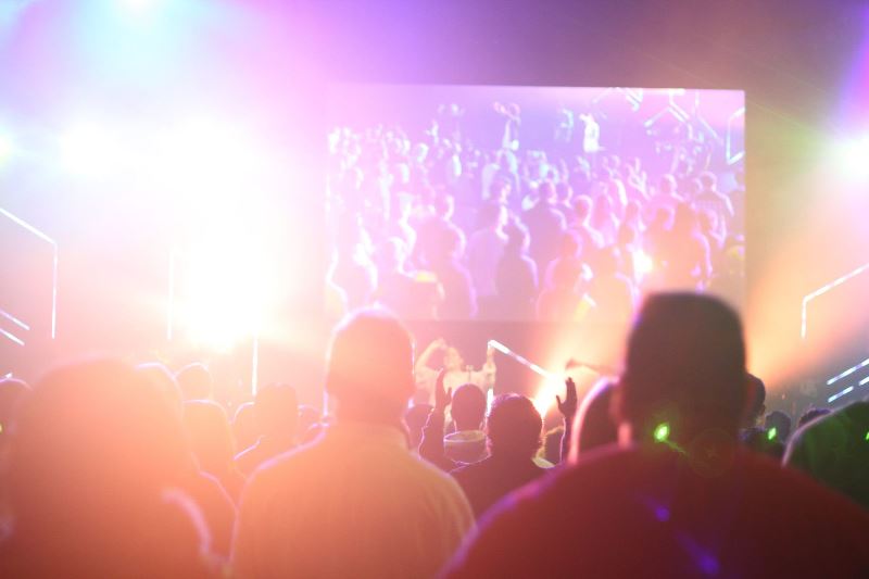 Event Marketing Stock Photo