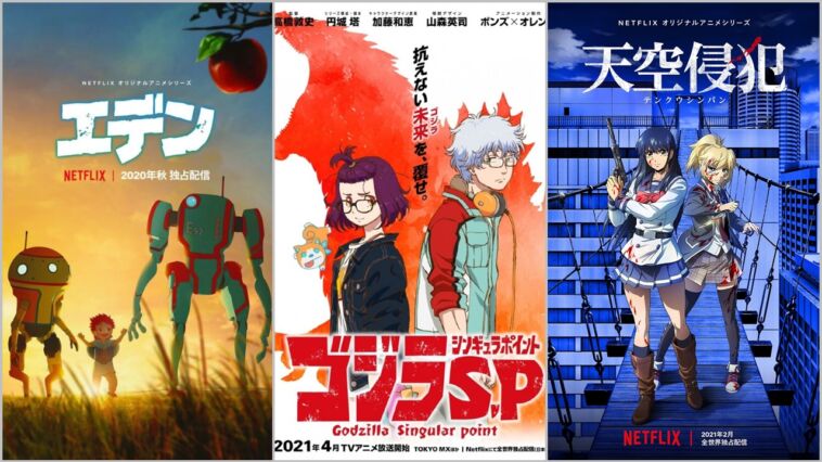 13 Anime Baru Netflix Yang  Akan Tayang  Pada 2021  Dafunda com