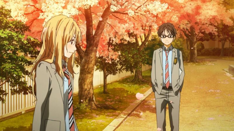 The Tragic Anime Couple Arima Kousei and Kaori Miyazono