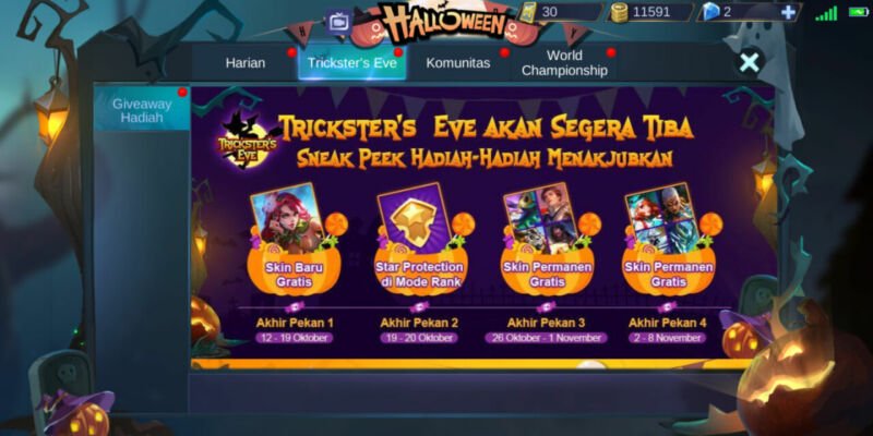 Event Halloween Mobile Legend