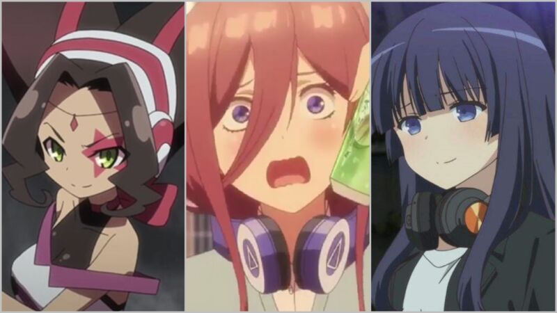 Karakter Anime Memakai Headphone